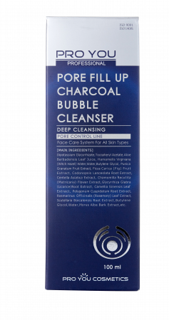 Schaumstoff Pro You Pore Fill Up Charcoal Bubble Cleanser, 100 ml