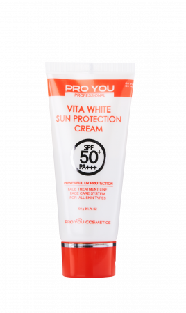 Sonnenschutzmittel Pro You SPF 50 Vita White Sun Protection Cream, 50 g
