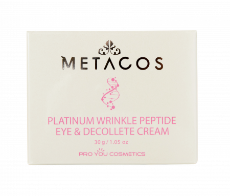 Augen- und Dekolletécreme Pro You Metacos Platinum Wrinkle Peptide Eye & Decollete Cream, 30 g