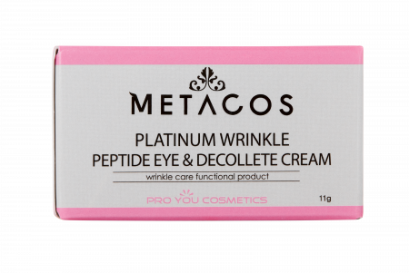 Augen- und Dekolletécreme Pro You Metacos Platinum Wrinkle Peptide Eye & Decollete Cream, 11 g
