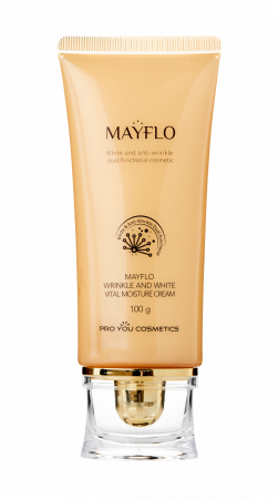 Creme Pro You Mayflo Wrinkle And White Vital Moisture Cream, 100 g